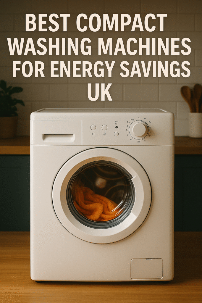 best compact washing machines for energy savings UK 2025