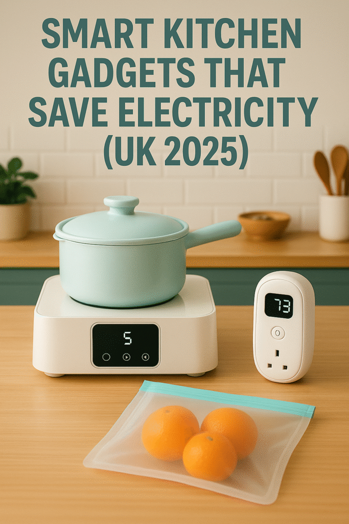 smart kitchen gadgets that save electricity UK 2025
