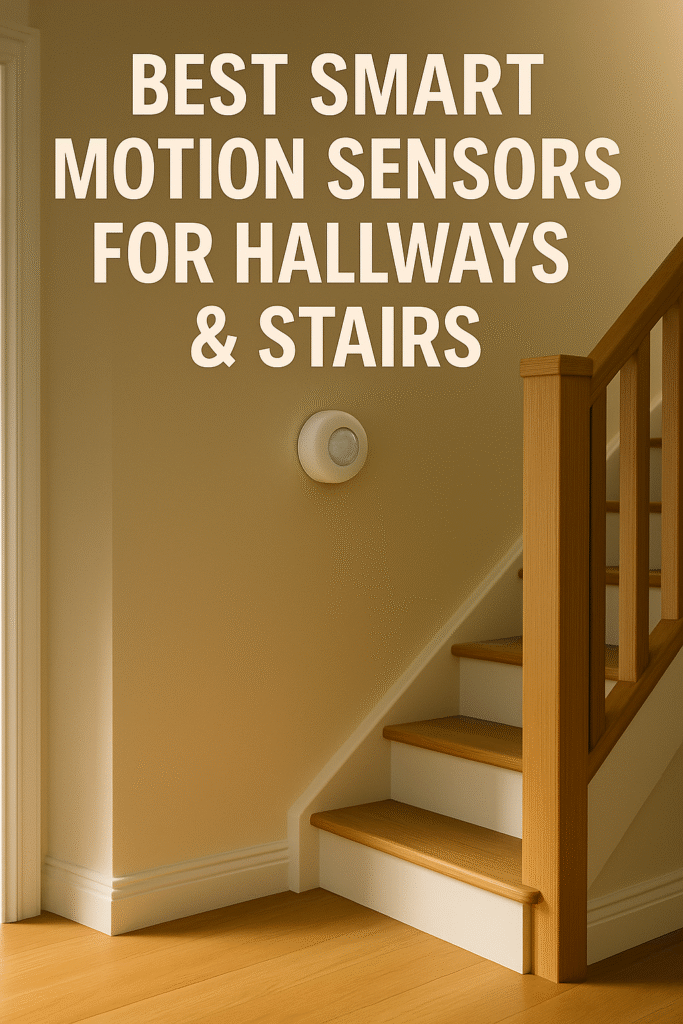 smart motion sensors for hallways and stairs UK 2025