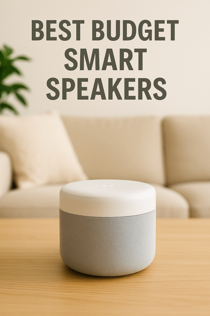 budget smart speakers for UK homes 2025