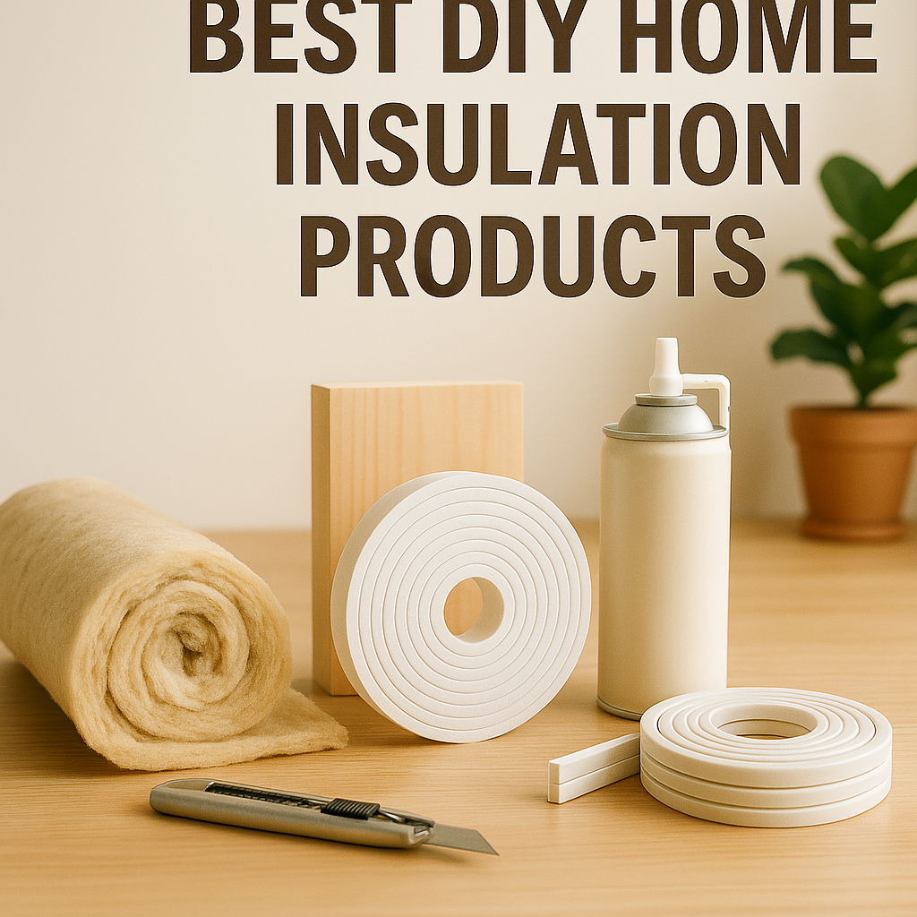 DIY home insulation products UK 2025