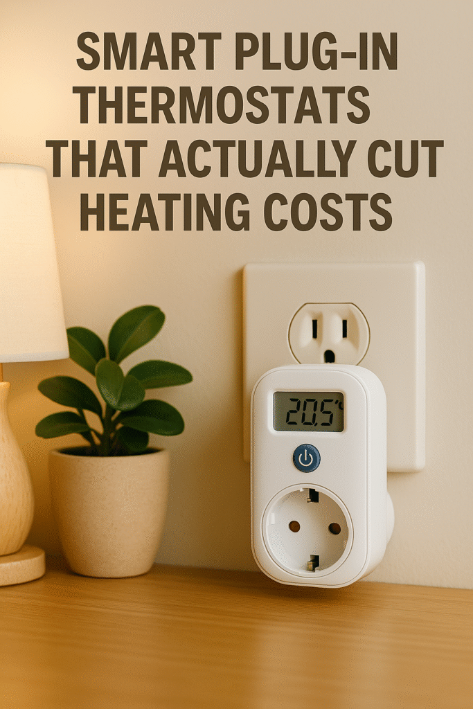 plug-in thermostats for UK electric heaters 2025 — smart heating control to cut energy bills