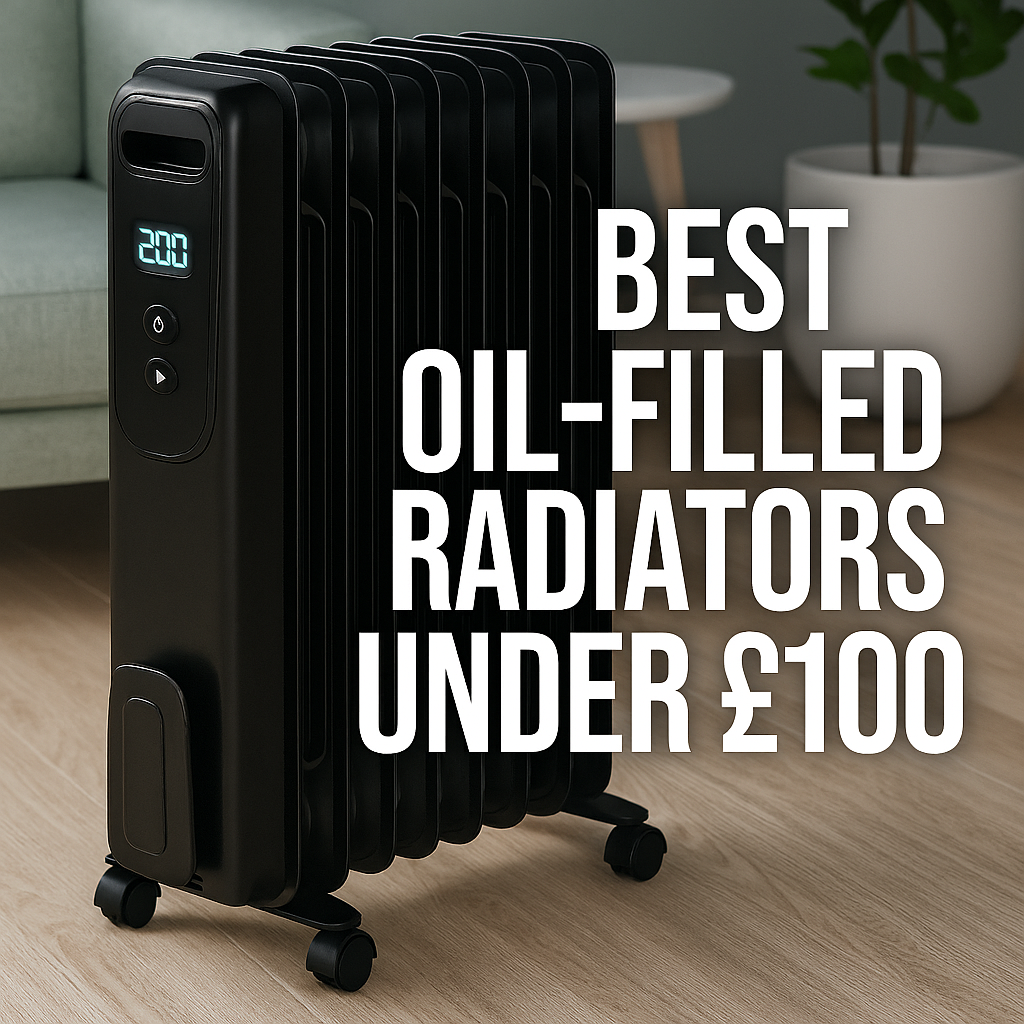 oil-filled radiator under £100 uk 2025