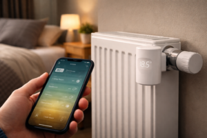 Manual radiator valve vs smart radiator valve in UK home