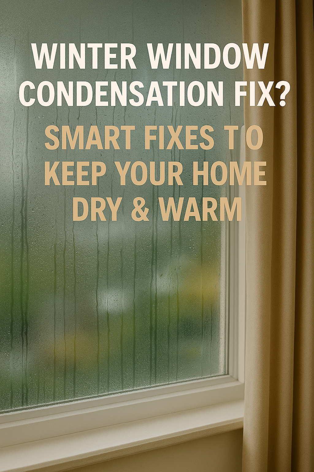 Window Condensation Fix UK – Smart Solutions for Winter 2025