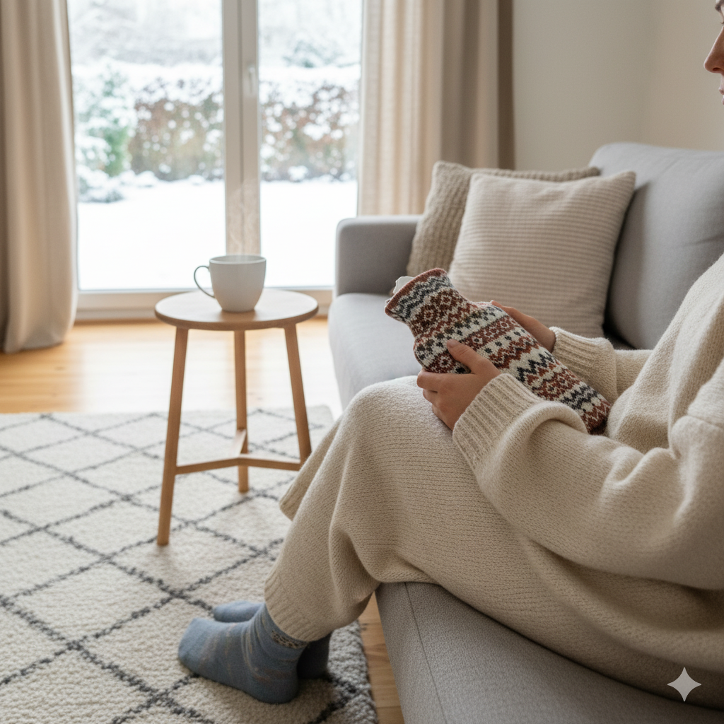 how to stay warm without heating